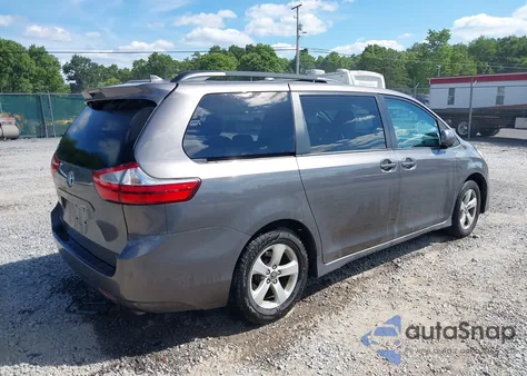 2019 Toyota Sienna Le 8 Passenger из США, поврежденный, VIN 5TDKZ3DC1KS967883